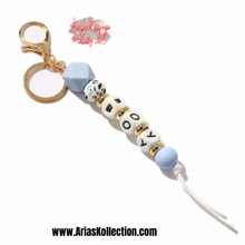 Load image into Gallery viewer, Key Bead Keychains