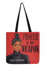 Load image into Gallery viewer, Prayer Is My Weapon Tote Bag