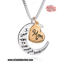 Load image into Gallery viewer, I love you to the moon and back Necklace
