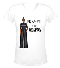 Load image into Gallery viewer, Prayer Is My Weapon Tshirt
