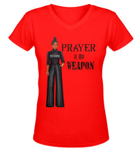 Load image into Gallery viewer, Prayer Is My Weapon Tshirt
