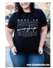 Load image into Gallery viewer, Made to Worship Tshirt
