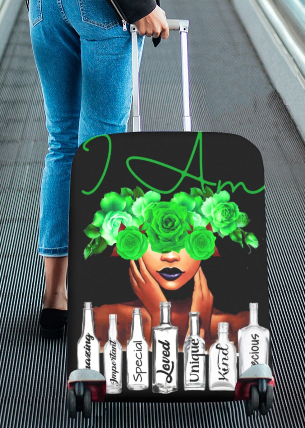 “I Am” Luggage Cover