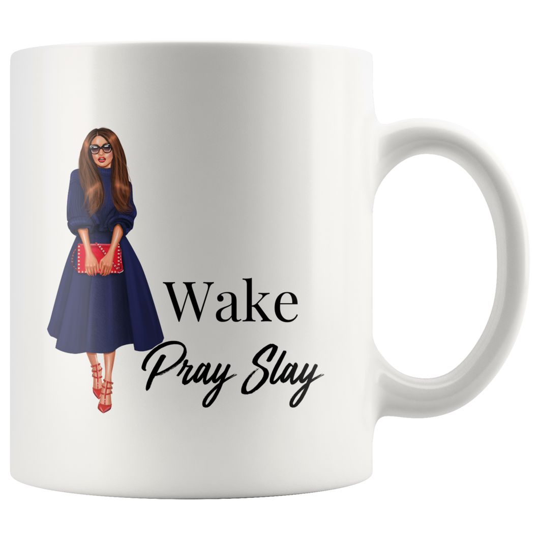 Wake Pray Slay Mug